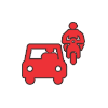 Car Transportation Icon - Arpan India Shipping